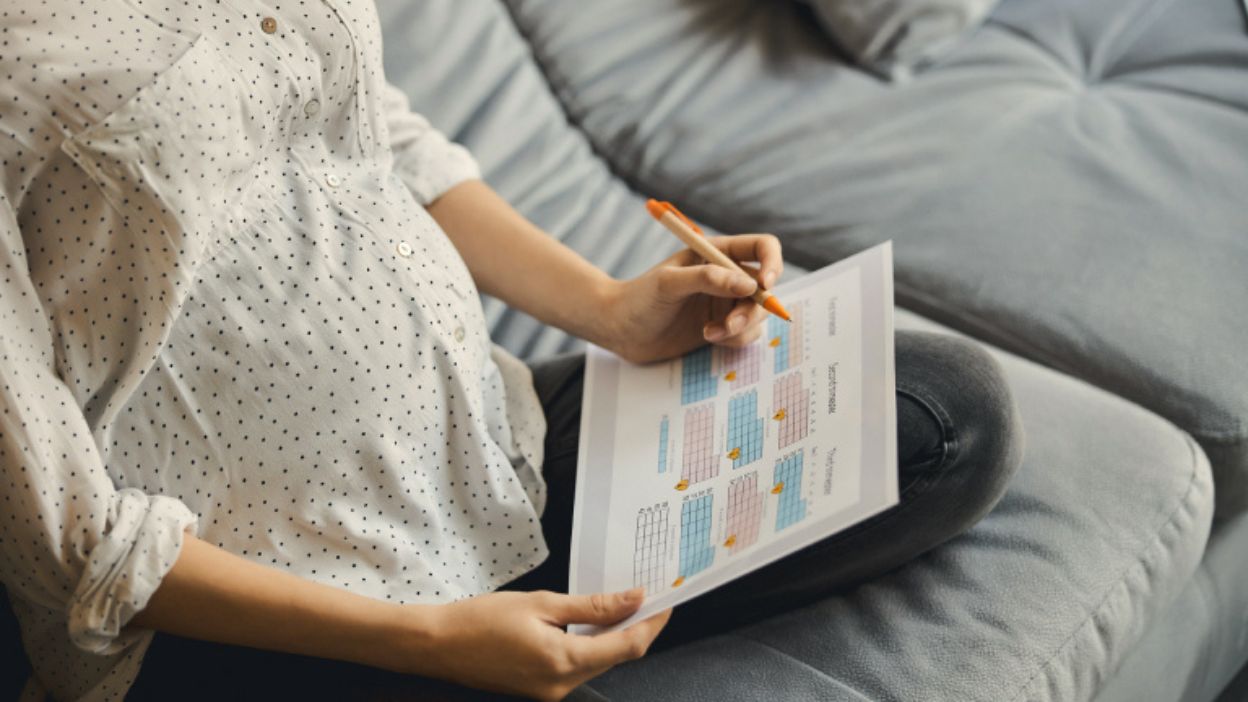 Blood loss during menstruation